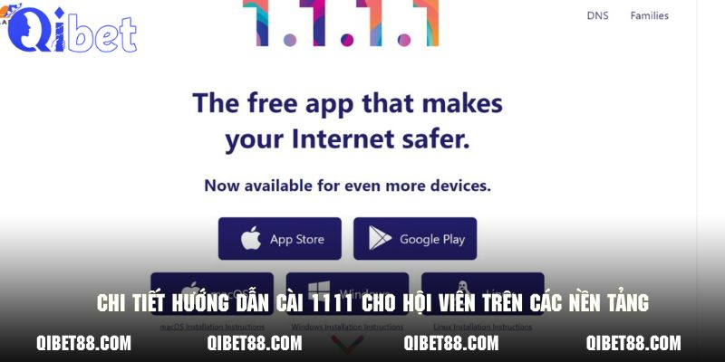 Chi tiết hướng dẫn cài 1111 cho hội viên trên các nền tảng